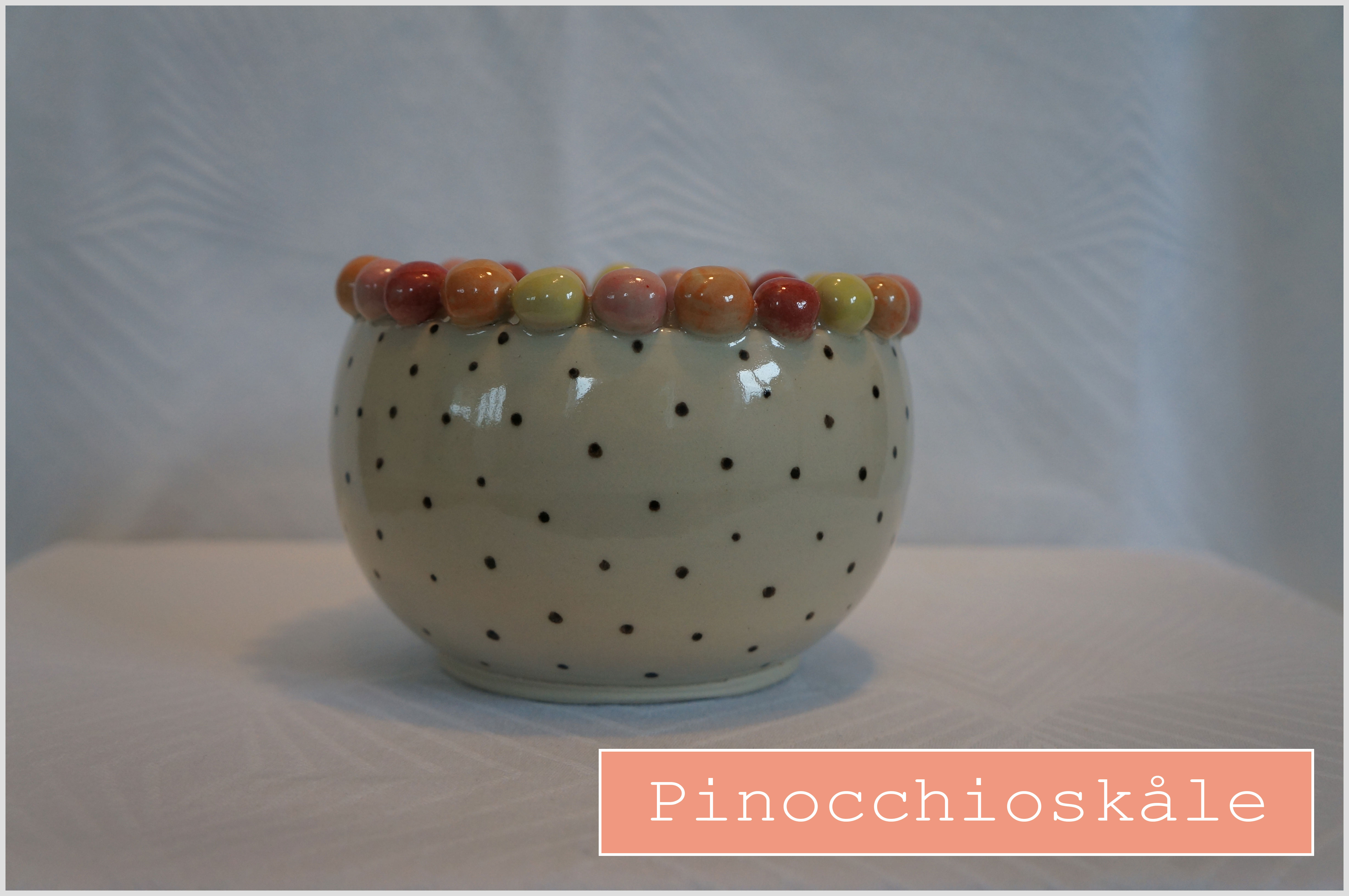 Pinocchioskåle keramiknissen