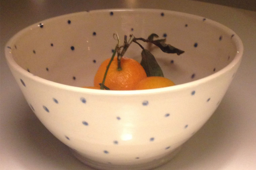 Frugtskål keramiknissen